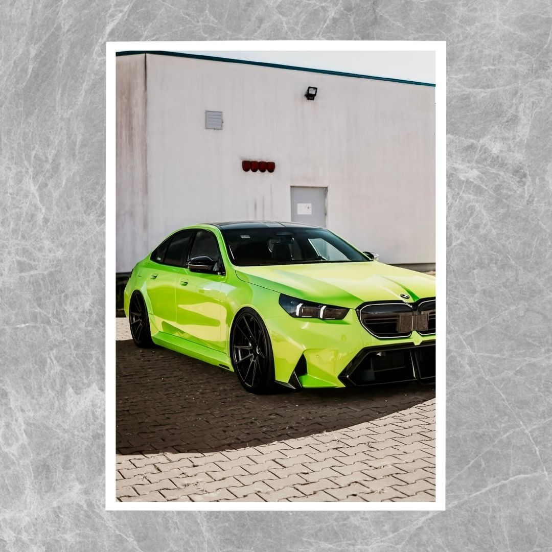 BMW M5 G90 Green - Gallery