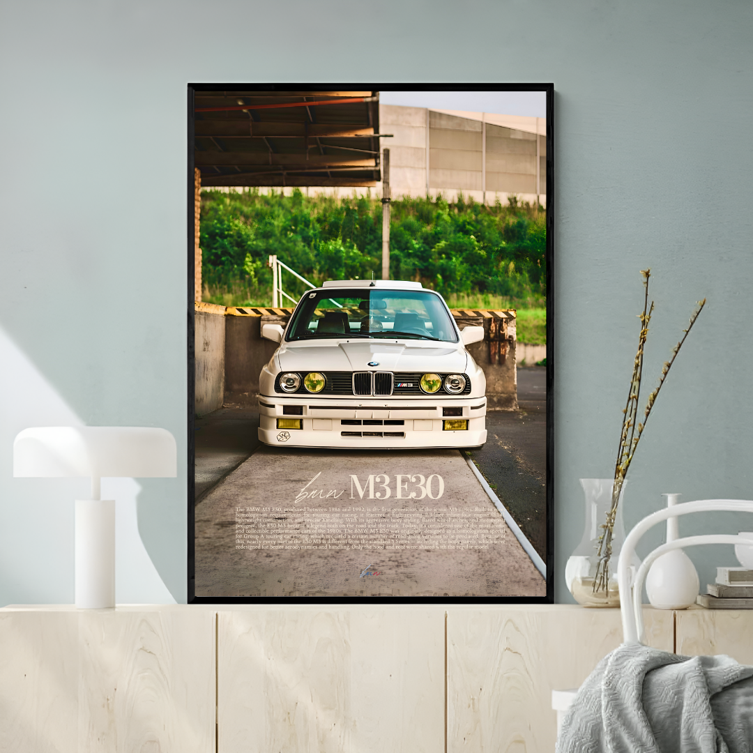 BMW M3 E30 White - Old Money