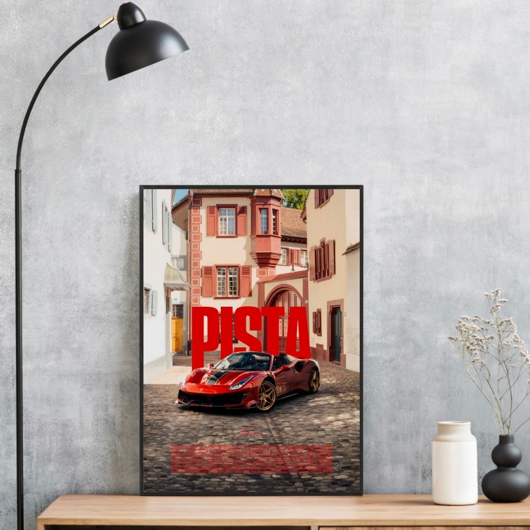 Ferrari 488 Pista Red - Gallery