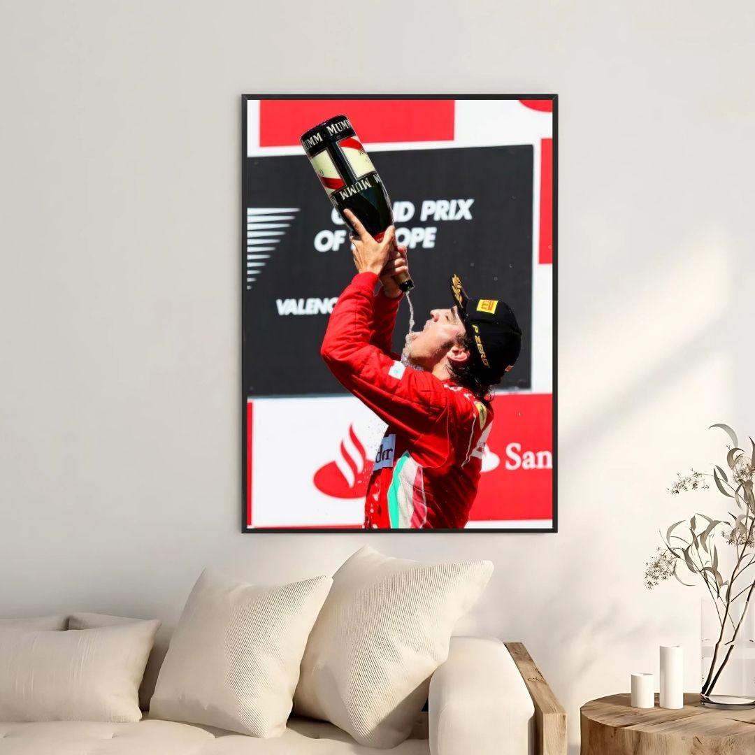 Fernando Alonso Wins Valencia 2012 - Gallery