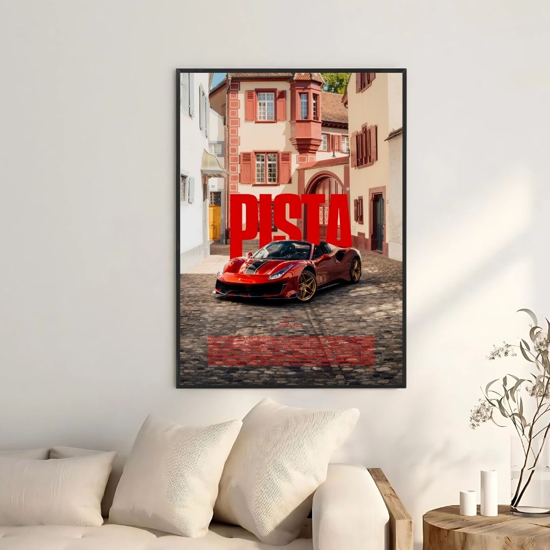 Ferrari 488 Pista Red - Gallery