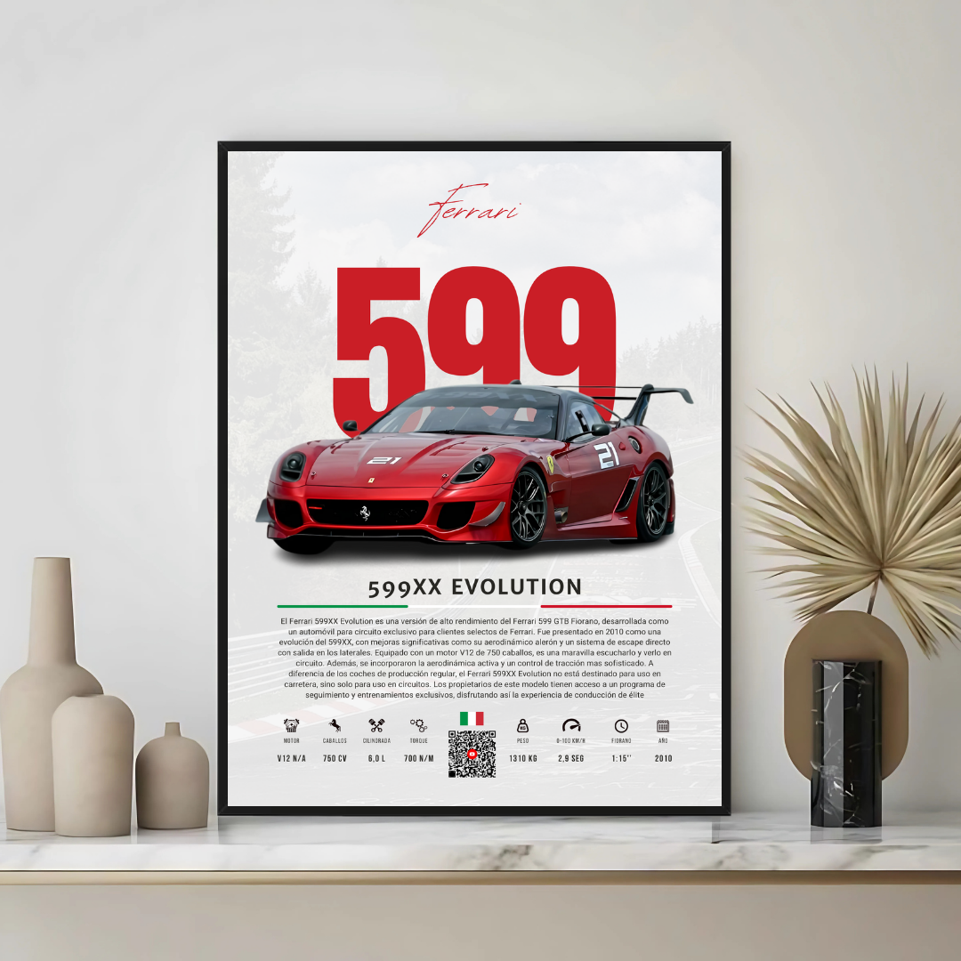Ferrari 599XX Evolution - Descriptive