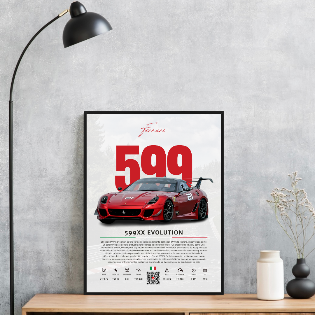 Ferrari 599XX Evolution - Descriptive