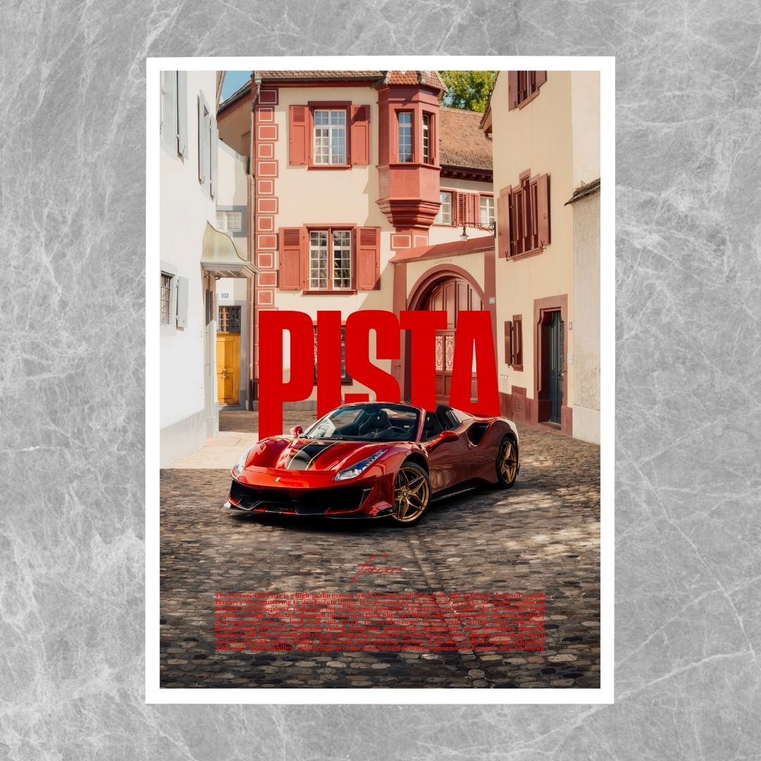 Ferrari 488 Pista Red - Gallery