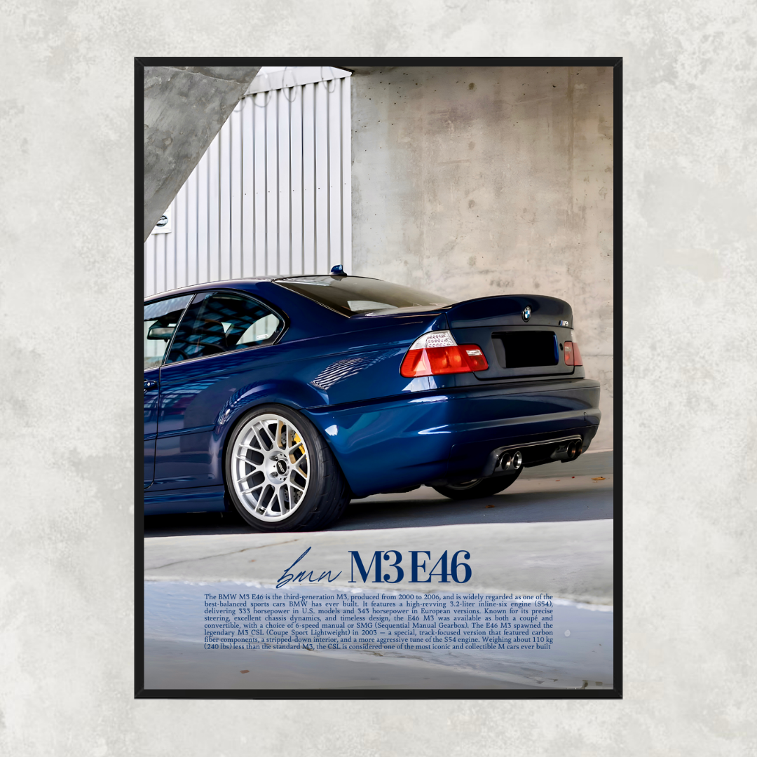 BMW M3 E46 Rear - Old money