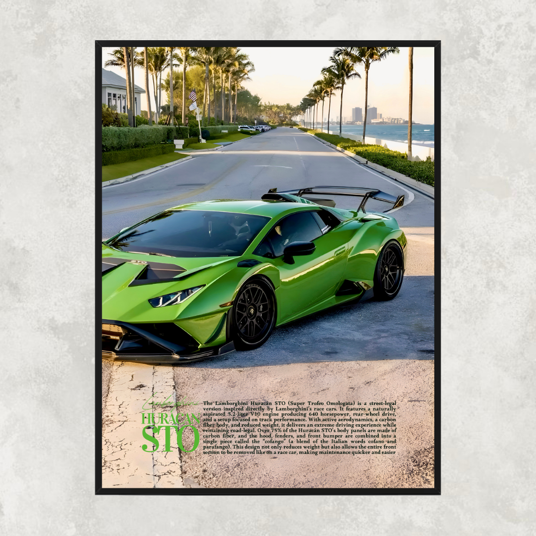 Lamborghini Huracan STO Green - Old Money