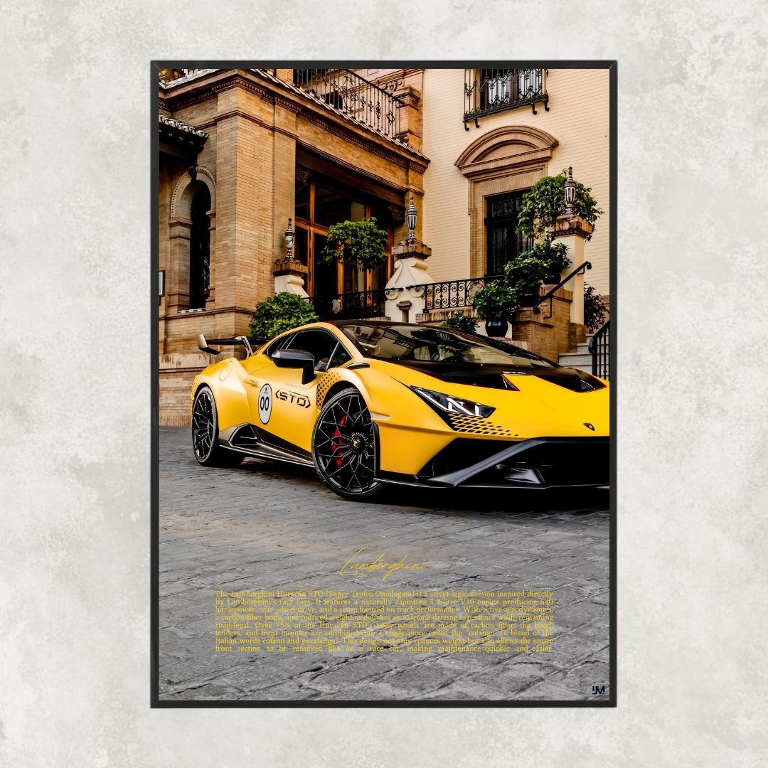 Lamborghini Huracán STO Yellow - Gallery
