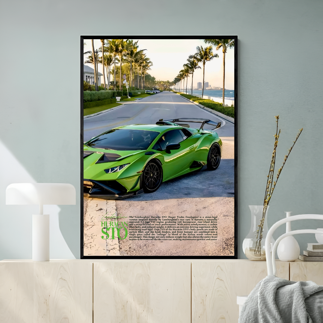 Lamborghini Huracan STO Green - Old Money