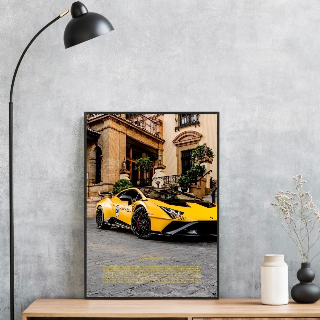 Lamborghini Huracán STO Jaune - Galerie