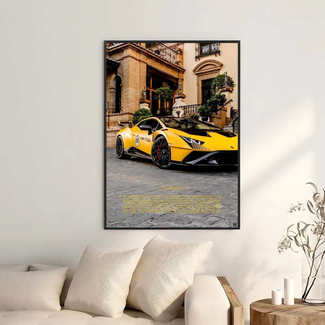 Lamborghini Huracán STO Jaune - Galerie