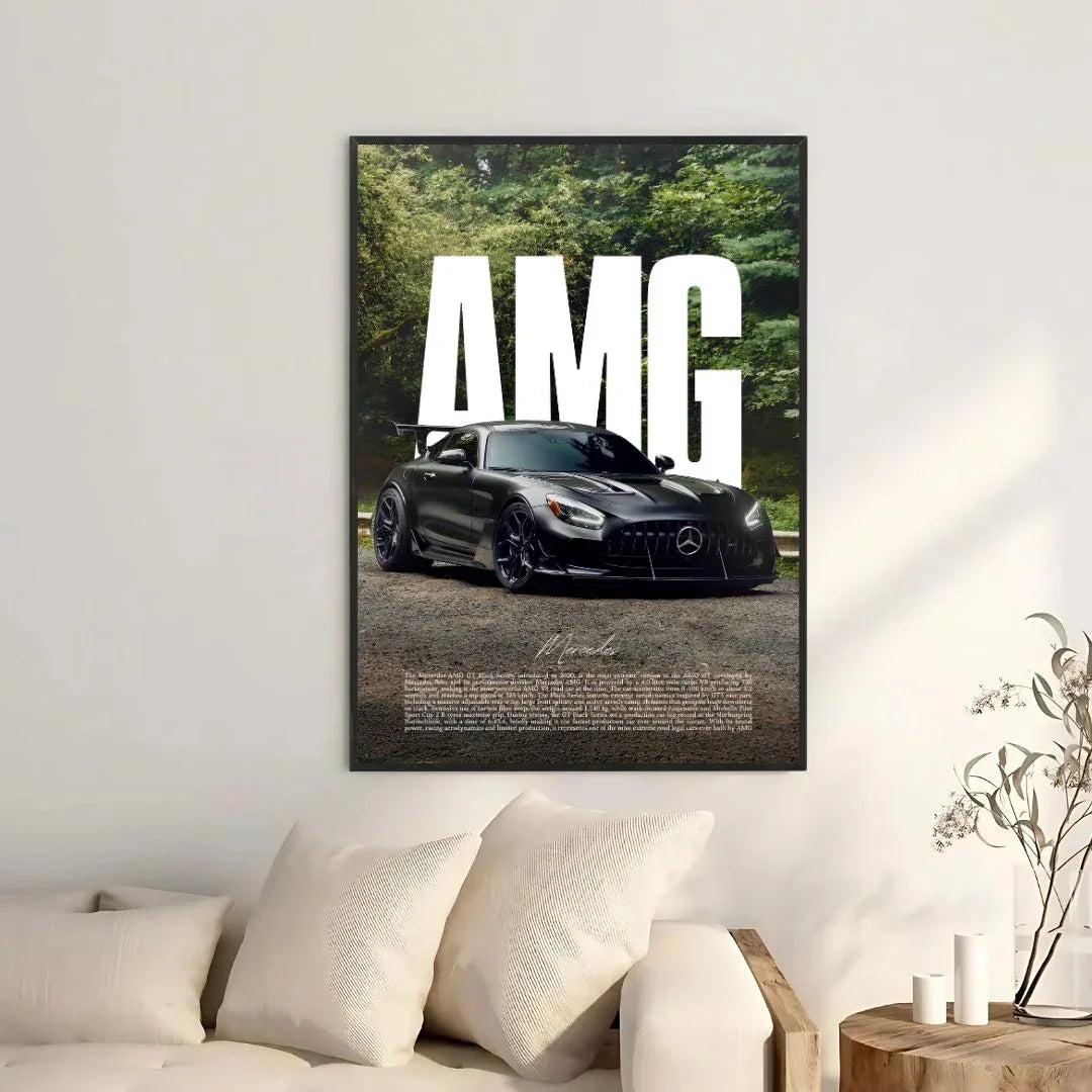 Mercedes AMG GT Black Series Schwarz - Galerie