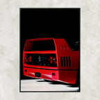 Ferrari F40 Rear - Gallery