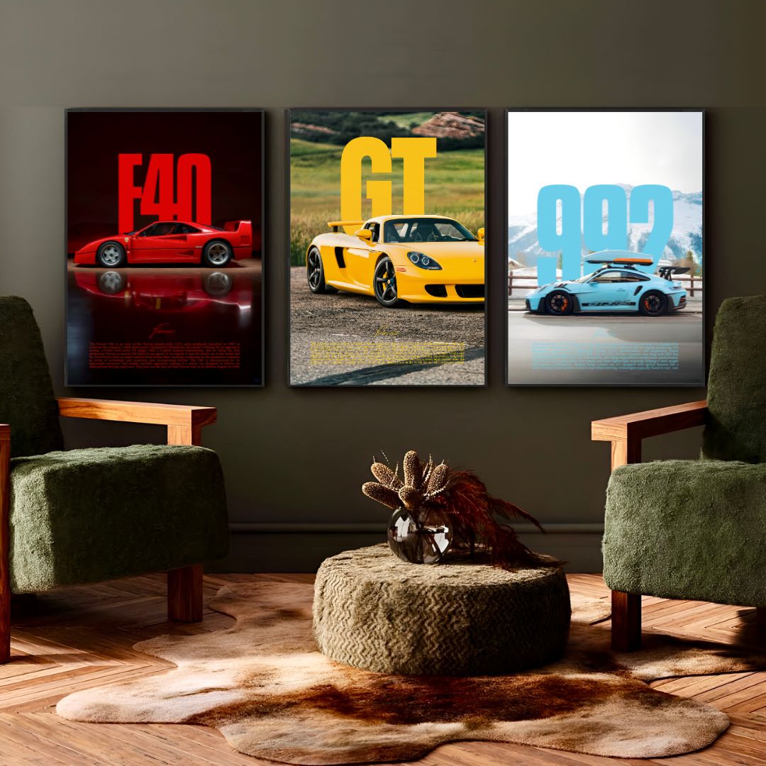 Porsche Carrera GT Yellow - Gallery
