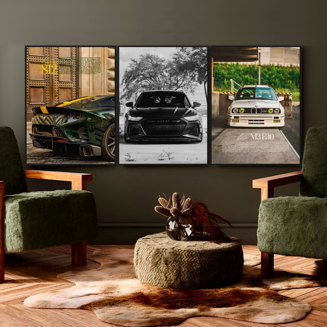 Audi RS6 C8 Black & White - Old money