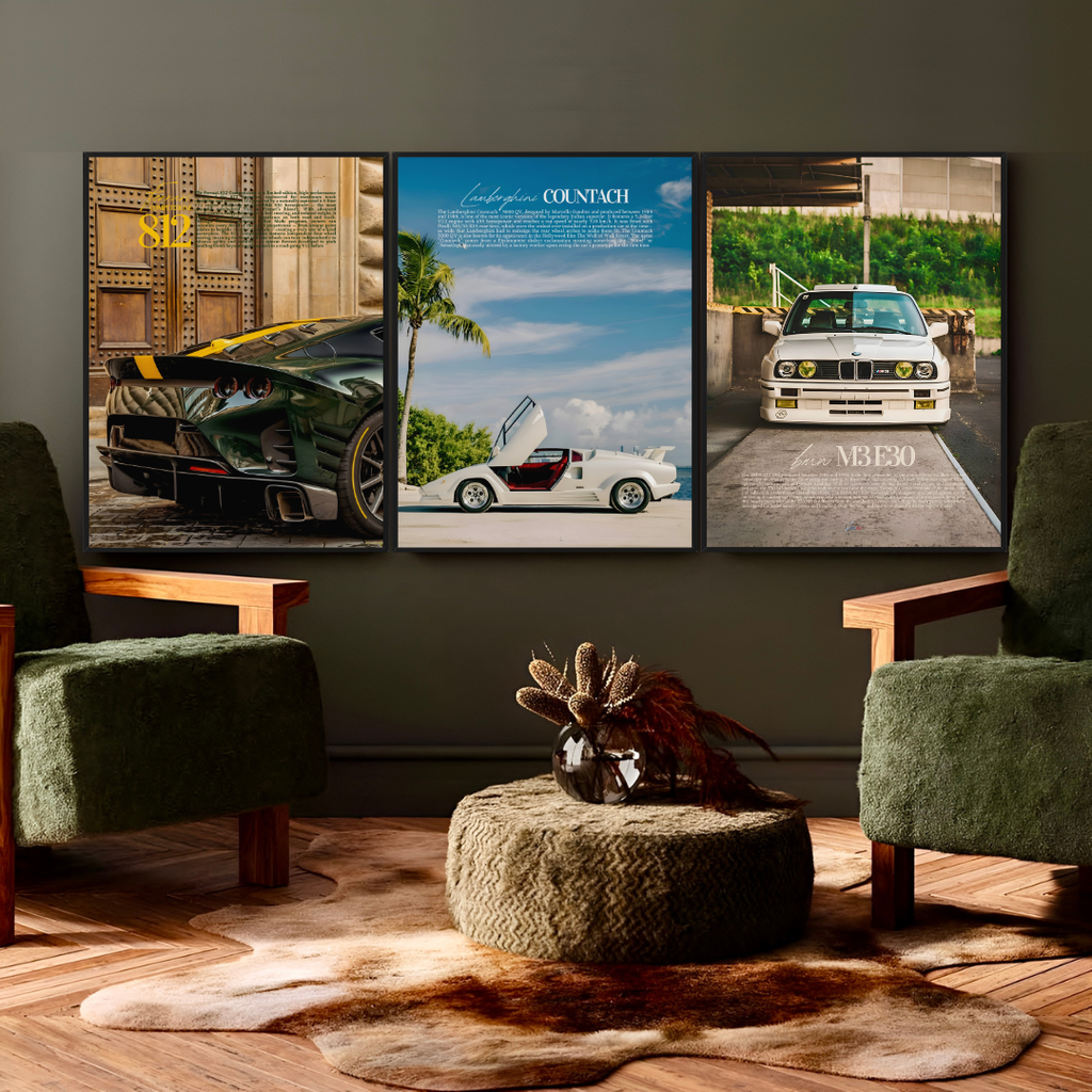 Lamborghini Countach Beach - Old money