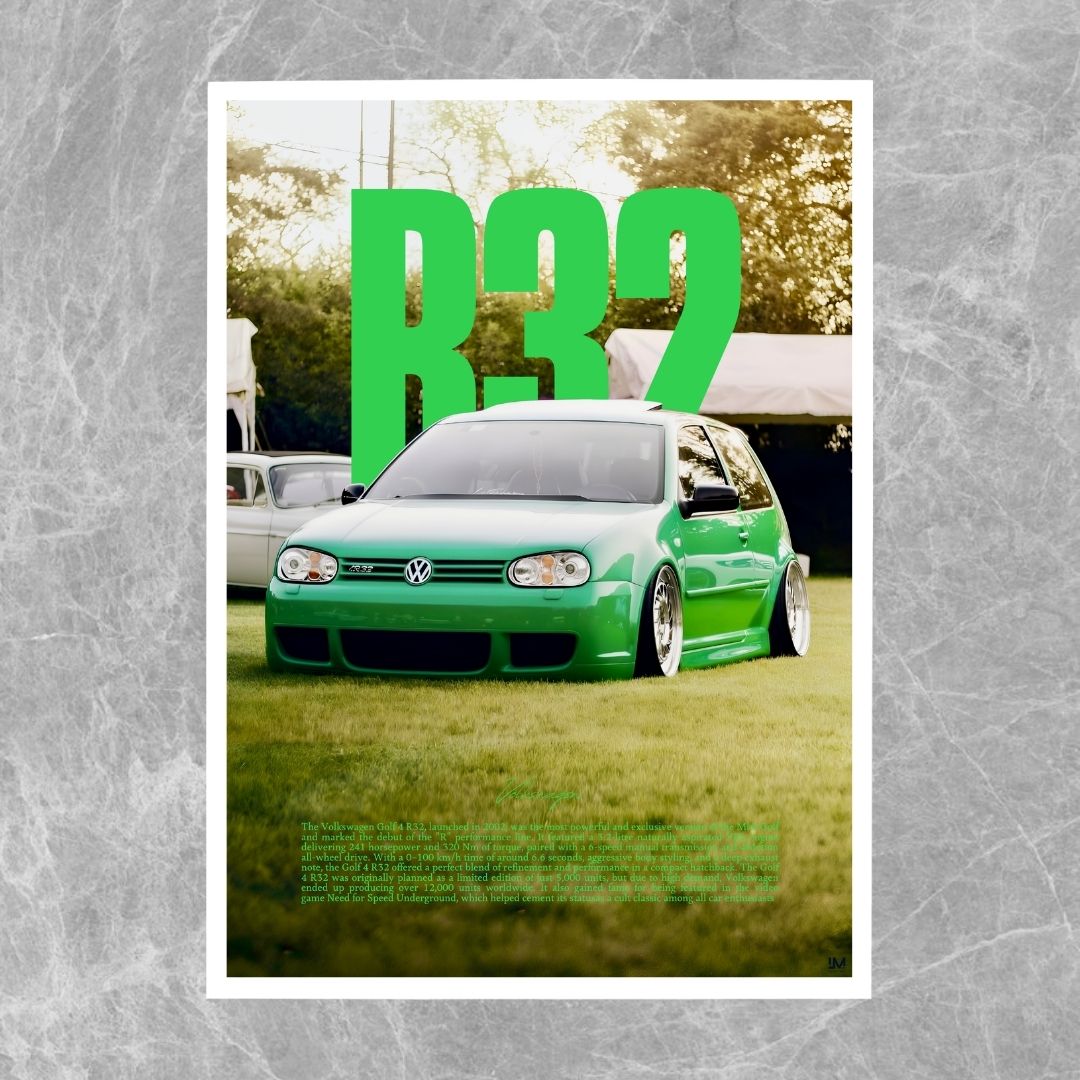 Volkswagen Golf MK4 R32 Green - Gallery