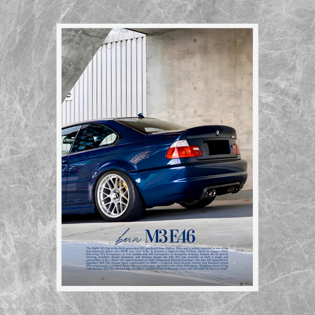 BMW M3 E46 Rear - Old Money