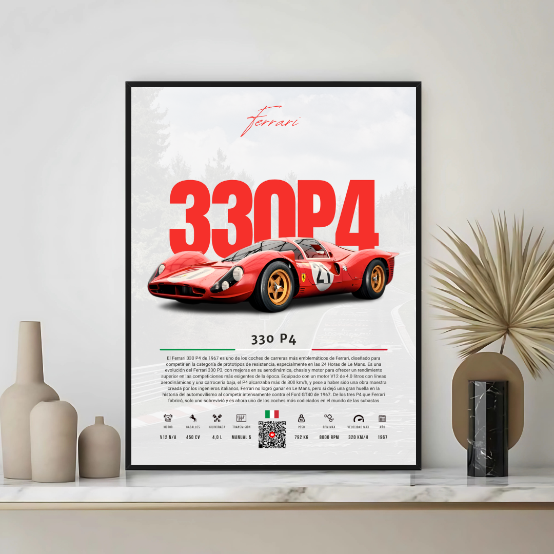 Ferrari 330 P4 - Descriptive