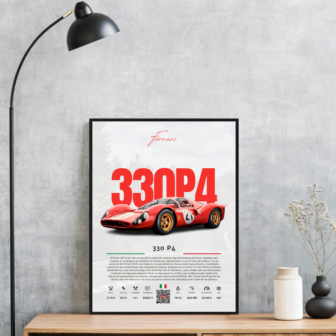 Ferrari 330 P4 - Descriptive