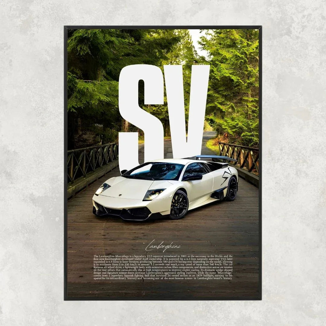 Lamborghini Murciélago SV White - Old money