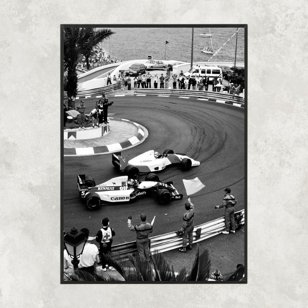 Ayrton Senna & Nigel Mansell Monaco 1992 - Gallery