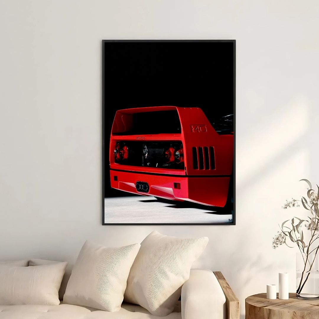 Ferrari F40 Rear - Gallery