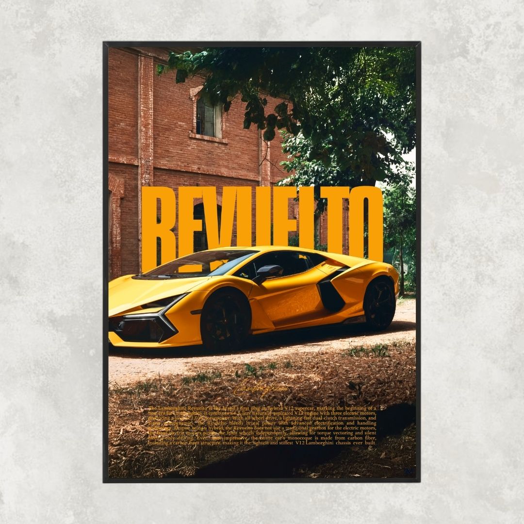 Lamborghini Revuelto Yellow - Gallery