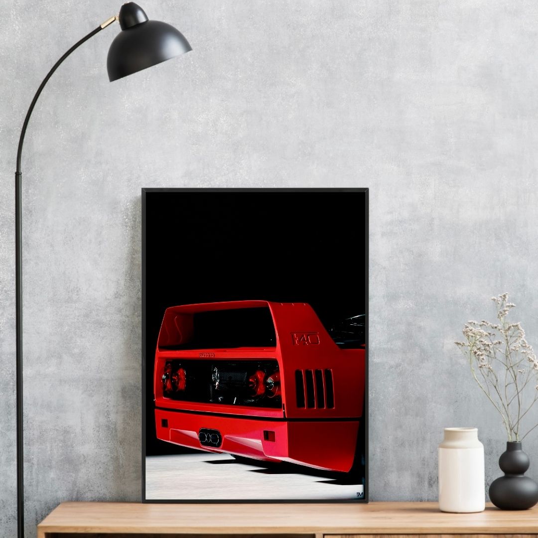 Ferrari F40 Rear - Gallery