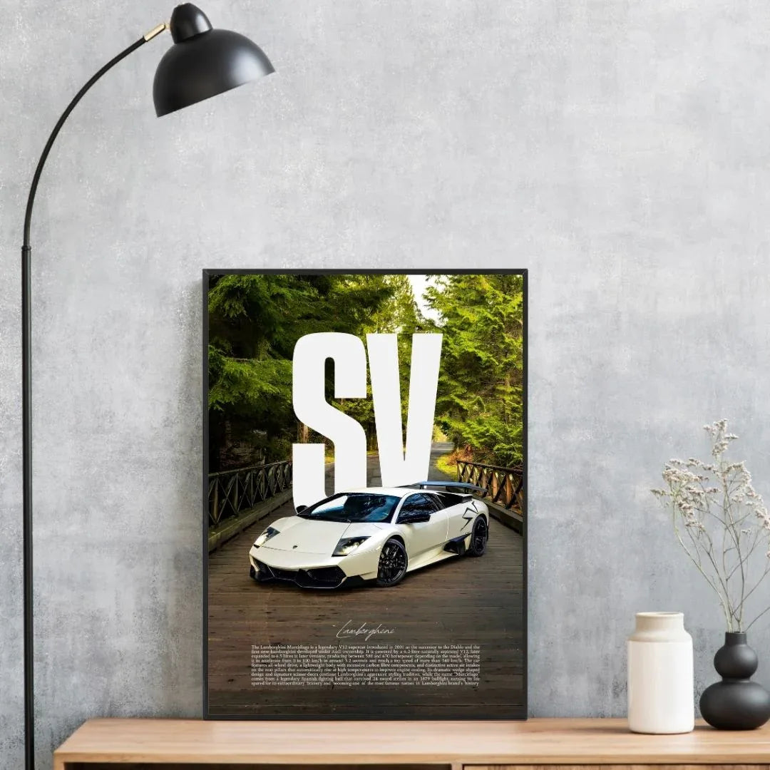 Lamborghini Murciélago SV Weiß - Galerie