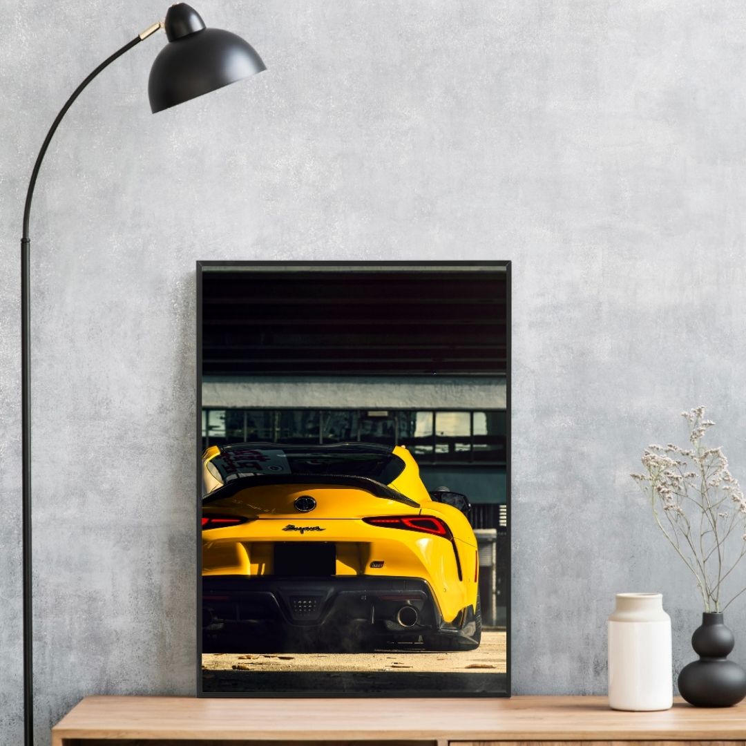 Toyota Supra MK5 Yellow - Gallery