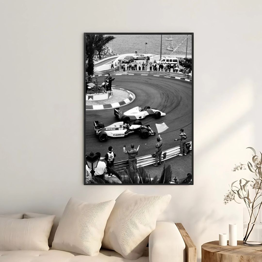 Ayrton Senna & Nigel Mansell Monaco 1992 - Gallery