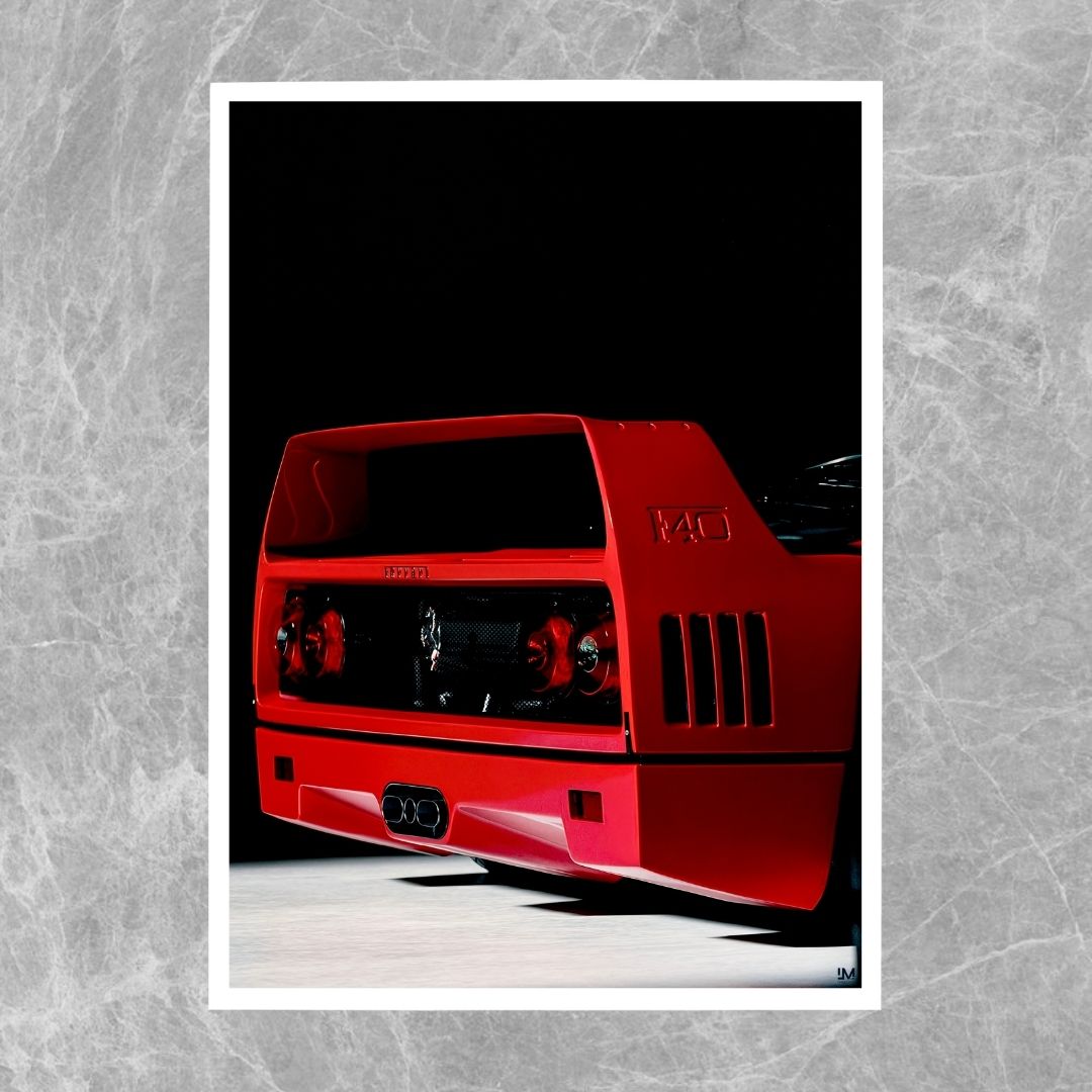 Ferrari F40 Rear - Gallery