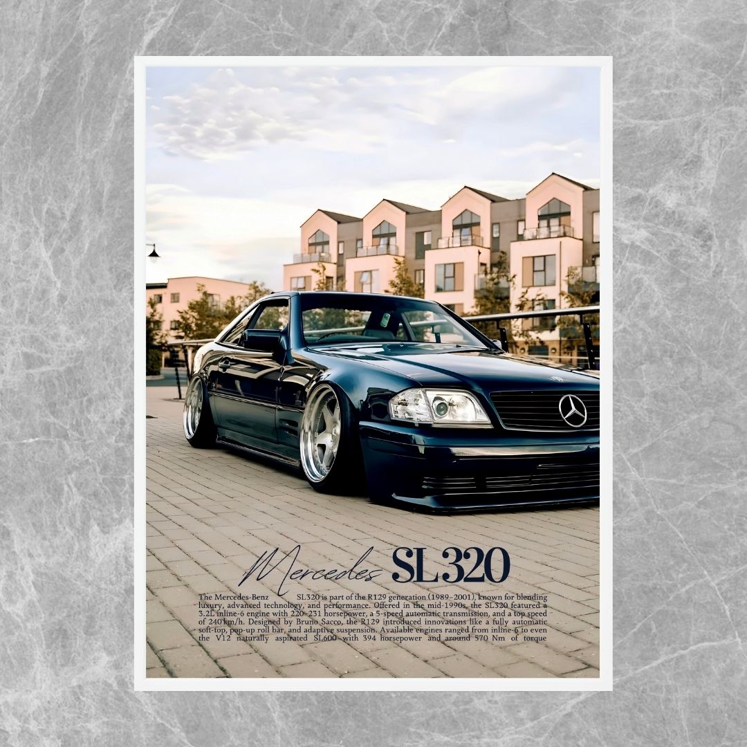 Mercedes SL320 - Old money