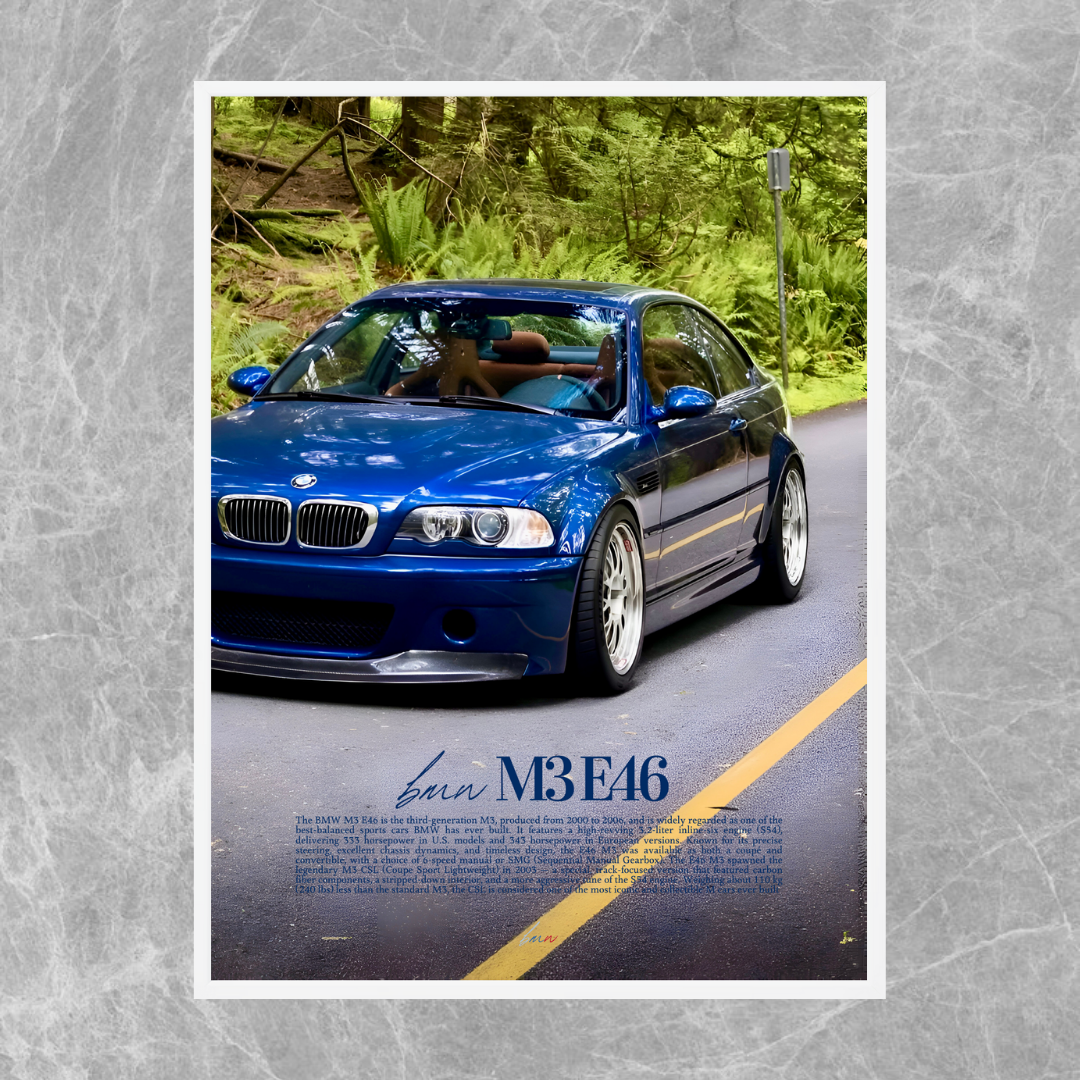 BMW M3 E46 Side - Old Money