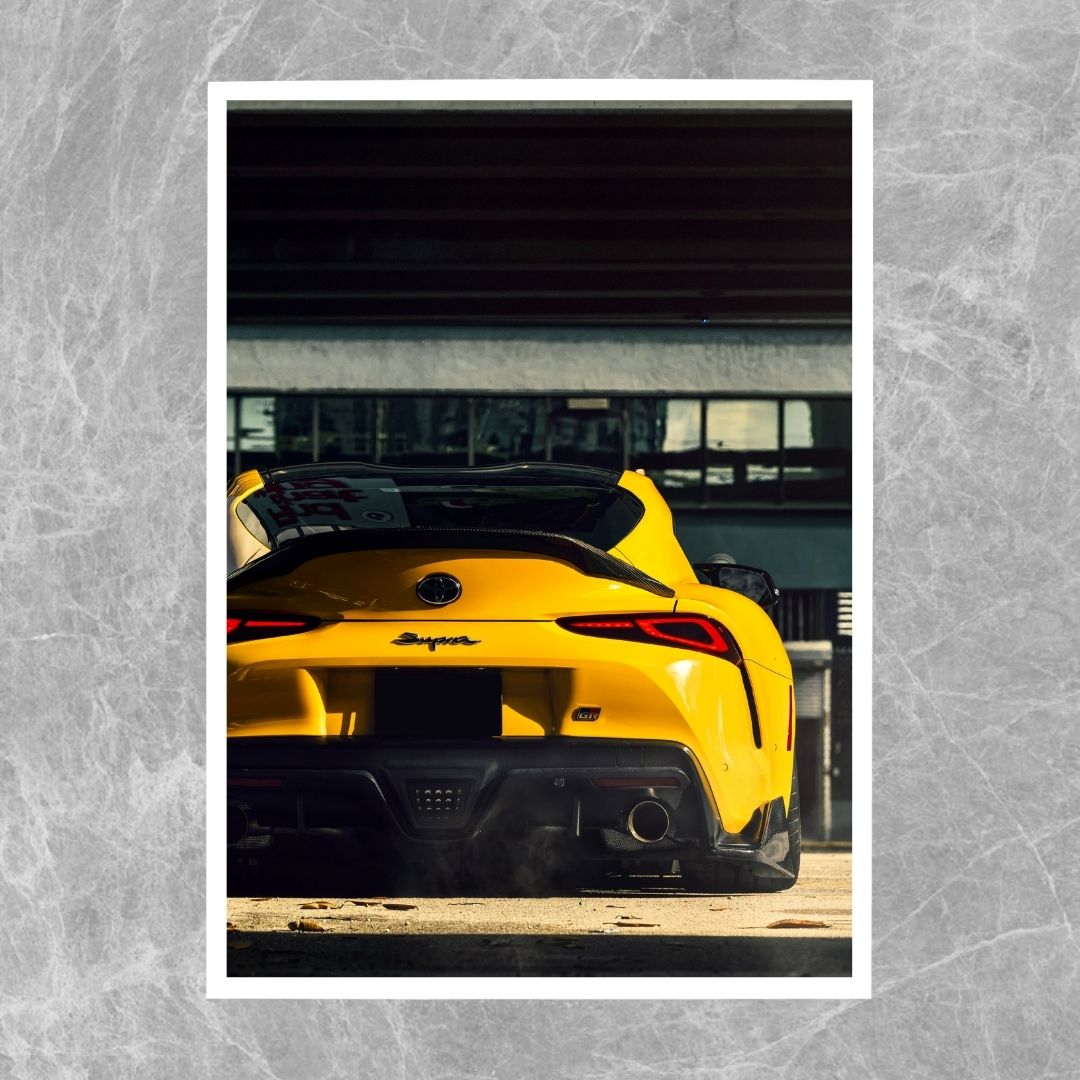 Toyota Supra MK5 Yellow - Gallery