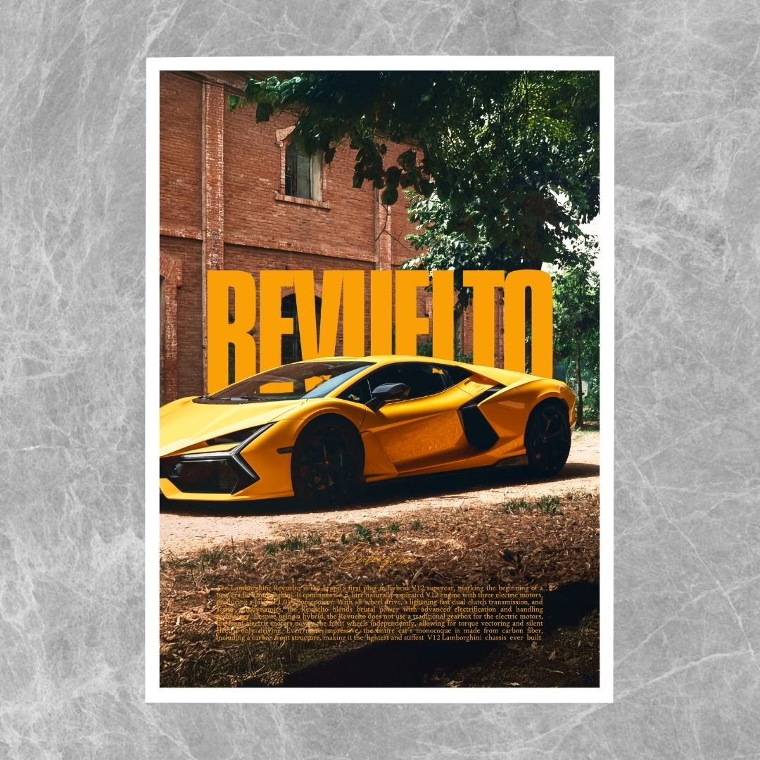 Lamborghini Revuelto Gelb - Galerie