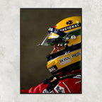 Ayrton Senna's Helmet - Gallery