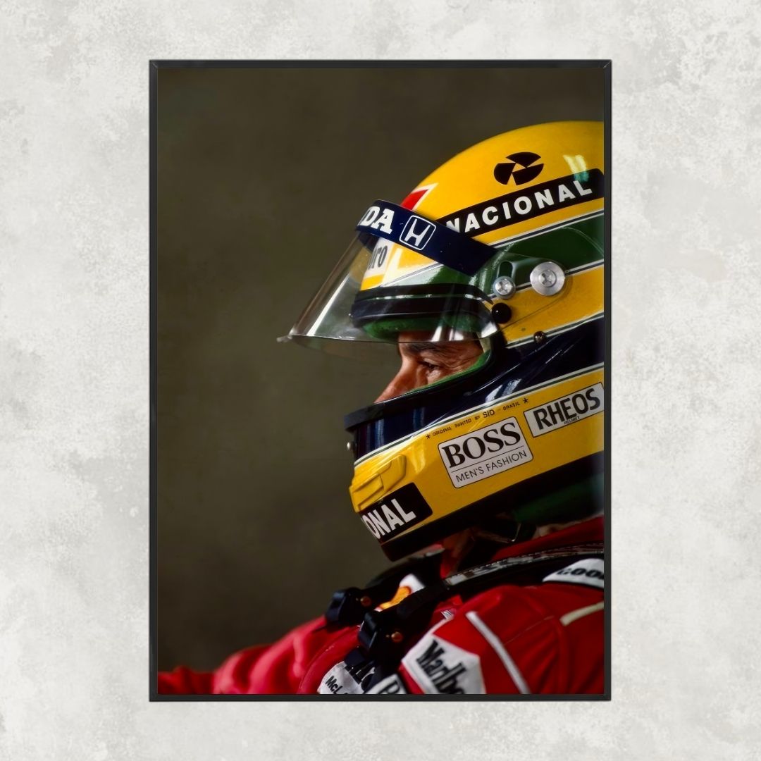 Ayrton Senna's Helmet - Gallery