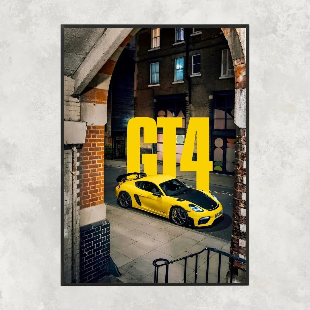 Porsche 718 Cayman GT4 RS Yellow - Gallery