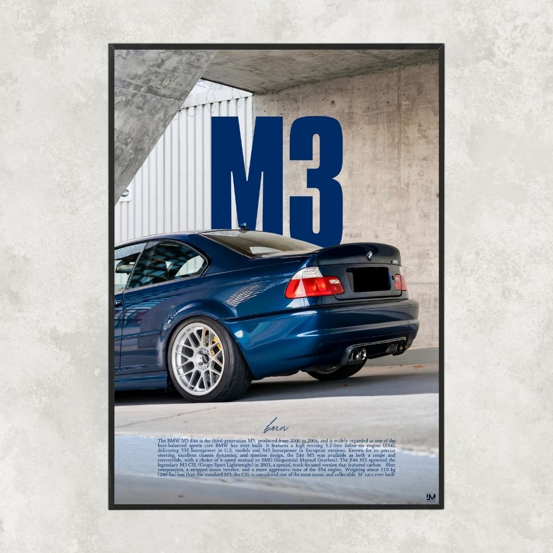 BMW M3 E46 Rear - Old money