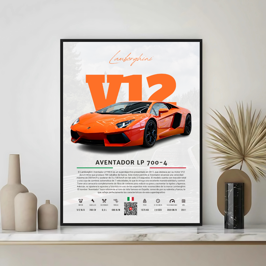Lamborghini Aventador LP 700-4 - Descriptive