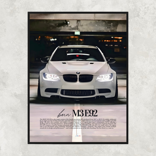 BMW M3 E92 White - Old Money