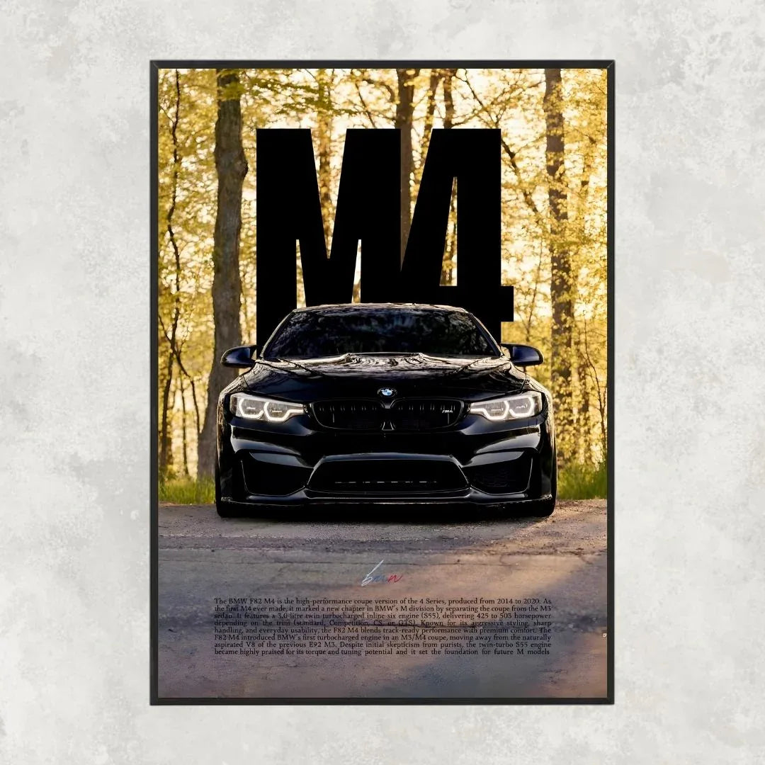 BMW M4 F82 Forest - Old money