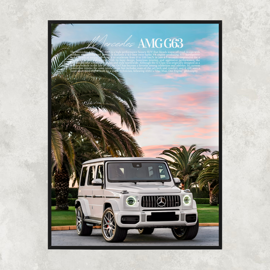 Mercedes AMG G63 G-Wagon White - Old Money