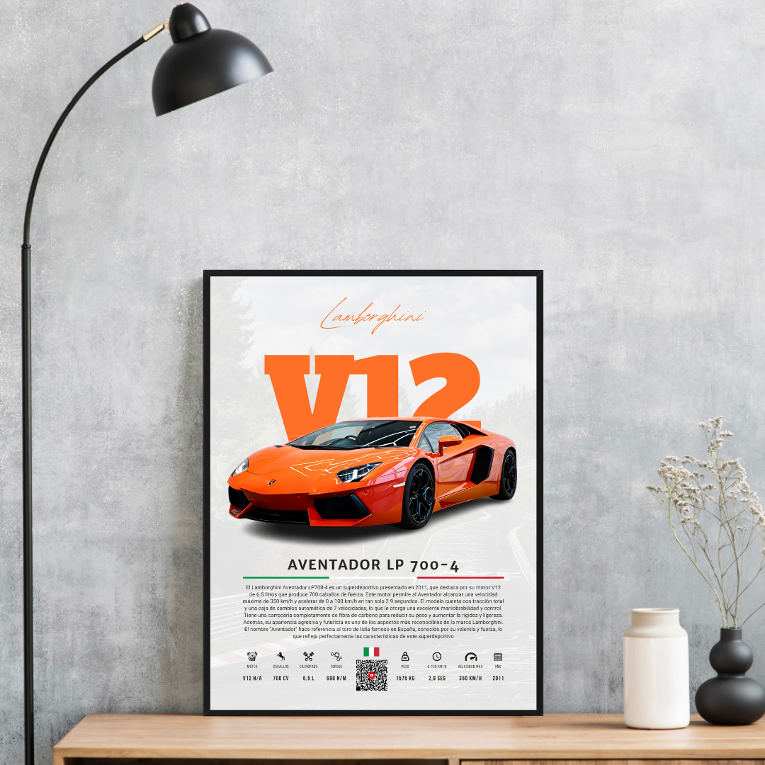 Lamborghini Aventador LP 700-4 - Descriptive