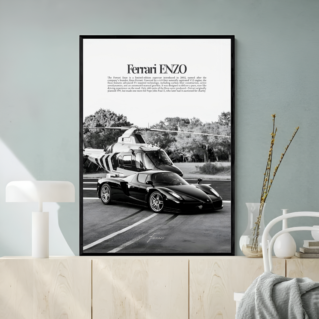 Ferrari Enzo Heliport - Old money