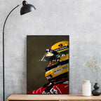 Ayrton Senna's Helmet - Gallery