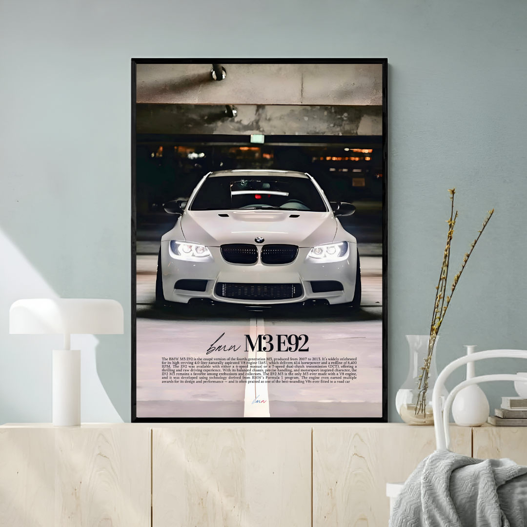 BMW M3 E92 White - Old Money