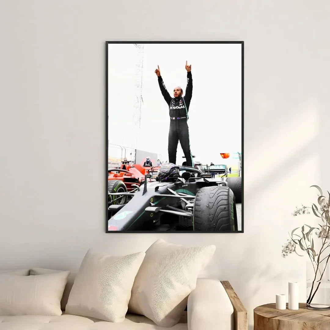 Lewis Hamilton gewinnt siebte Formel-1-Weltmeisterschaft für Mercedes – Galerie