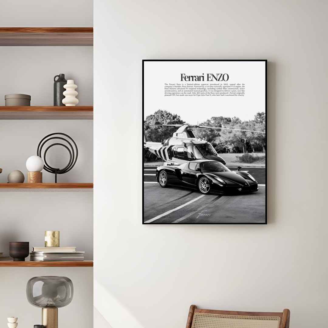 Ferrari Enzo Heliport - Old money